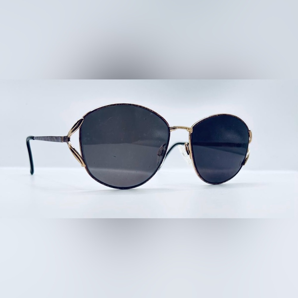 Vintage Woman’s Day 118 Pink Gold Oval Sunglasses Frames Only